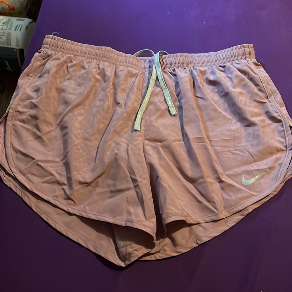 Pink Nike Running Shorts